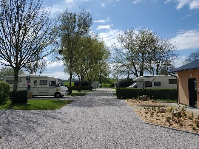 Aire camping car Picauville 2 ©C. Cauchard