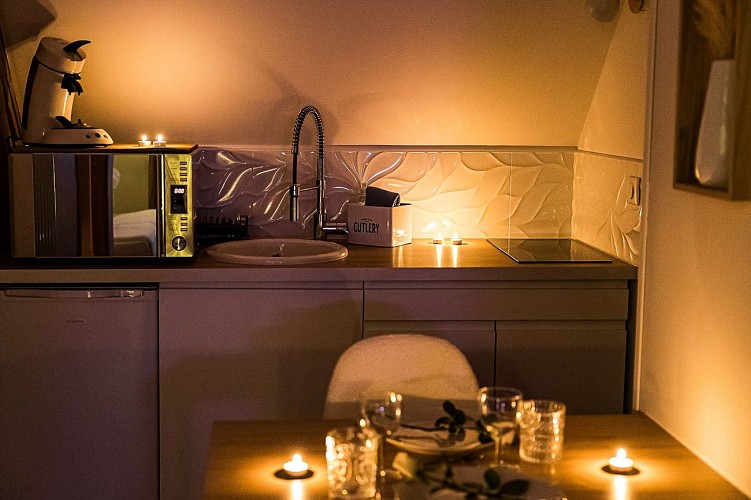 Espace kitchenette de la Mezzanine de l'Étoile
