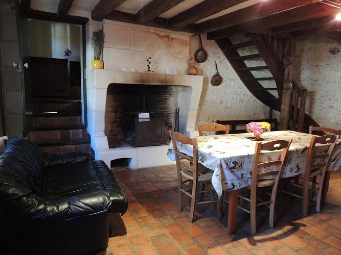 Salle à manger - Gîte 2 - La Petite Lionnière