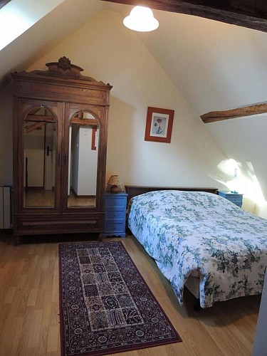 Chambre 2 étage - Gîte 2 - La Petite Lionnière