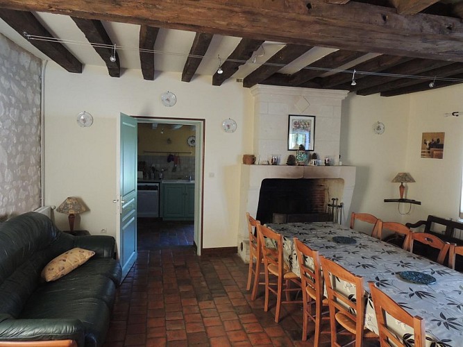 Gîte 1 - Séjour - La Petite Lionnière