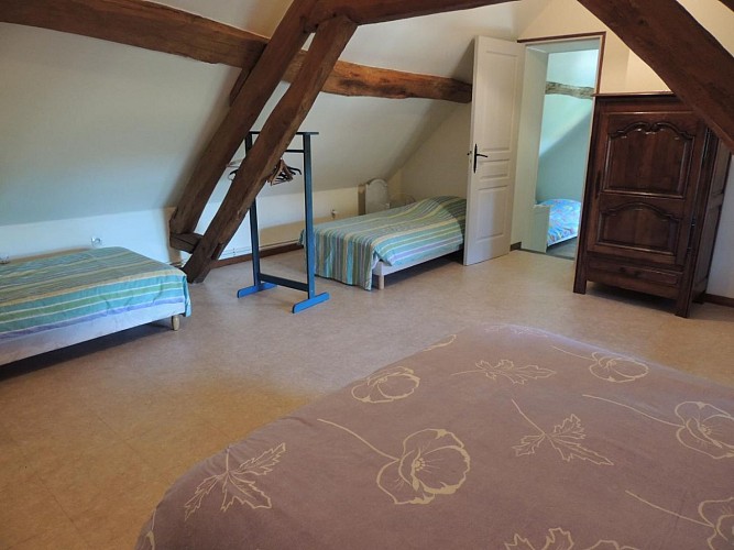 Gîte 1 - Chambrée - La Petite Lionnière