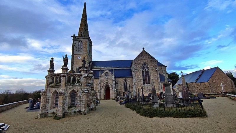 Eglise Sainte Brigitte et son ossuaire