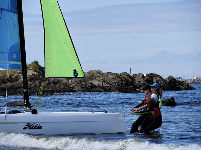 L'école de voile