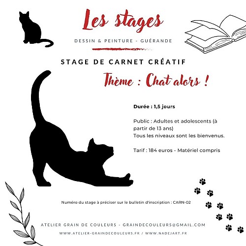 Atelier de carnet créatif