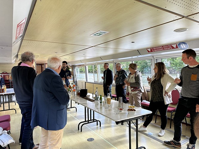 Croisière Dégustation à l'aveugle