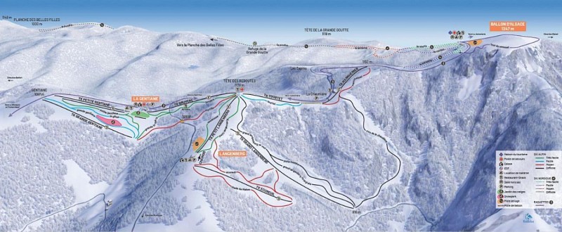 Piste de luge - Col des Démineurs