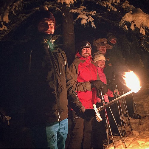 Snowshoe's strolls and hikes - Pass Montagne