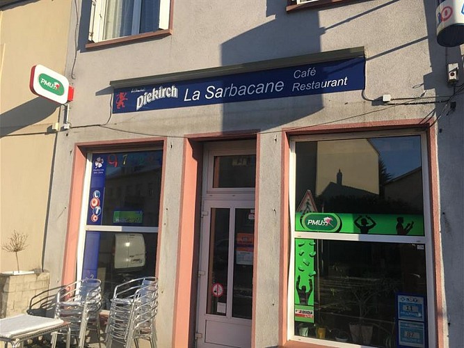 Café restaurant la Sarbacane - façade