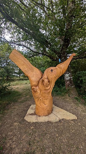 L'ouïe - Sculpture de Pierre Lehmann