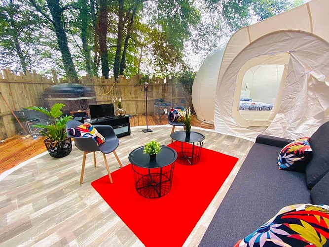 Bulle 2 transparente salon (TIS)