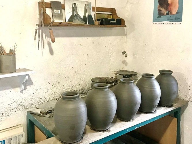 Pascal Durot, atelier de poterie et céramique