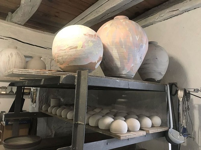 Pascal Durot, atelier de poterie et céramique