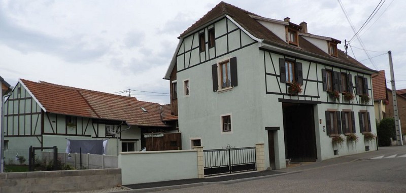 Maison du gîte Les cigognes à Dachstein