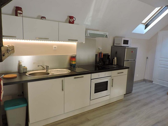 Cuisine du gîte Les cigognes à Dachstein