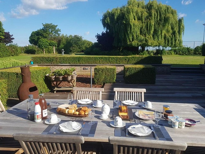 La Clé des Champs petit déj