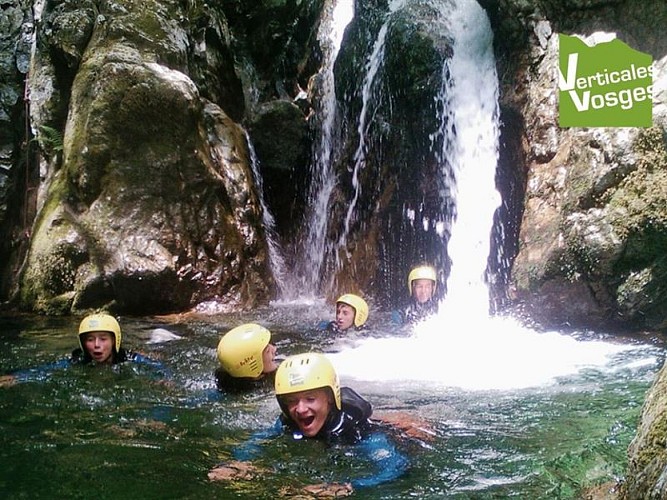 Verticales vosges: canyoning