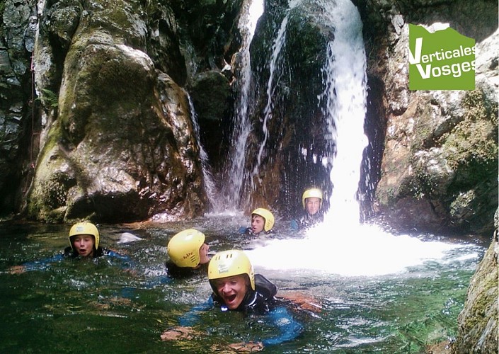 Verticales vosges: canyoning