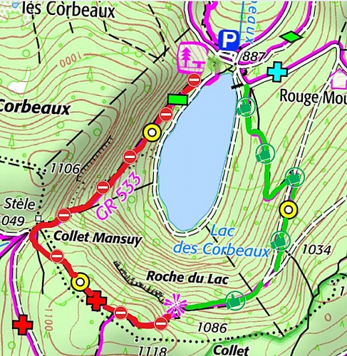 Lac des corbeaux