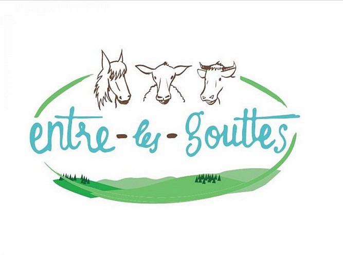 Ferme de montagne entre les gouttes