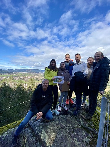 GEOCACHING MIT MONT AVENTURE VOSGES