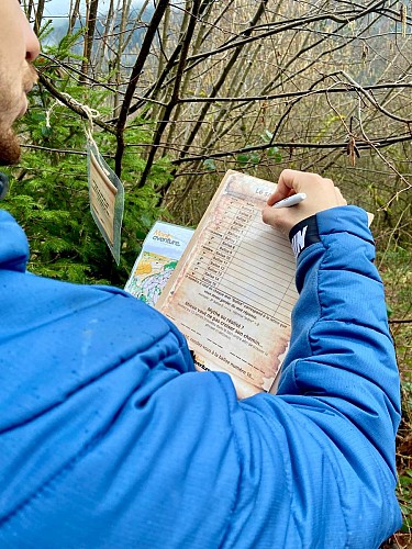 Géocaching avec mont aventure Vosges