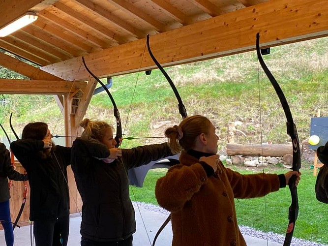 Tir à l'arc à La Bresse Hautes Vosges