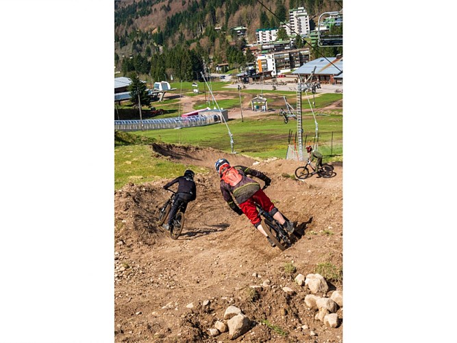 Bikepark la bresse-hohneck labellemontagne