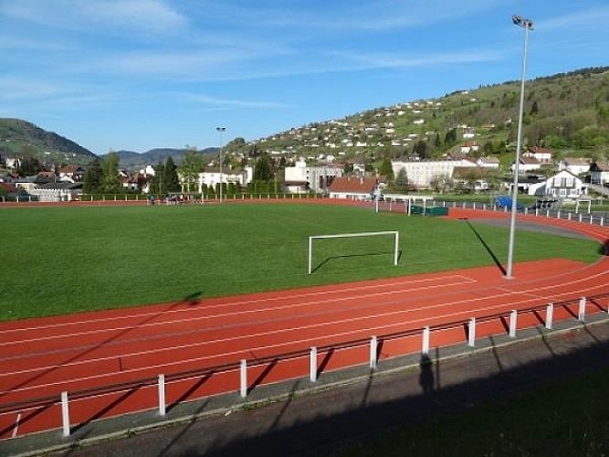 Sporthal en voetbalstadien in la bresse