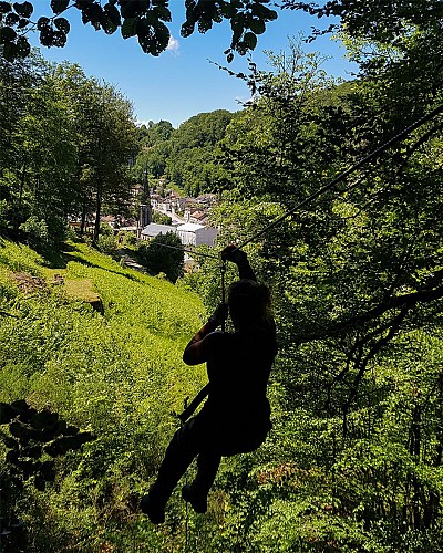 Parcours Accro'branches aux Jardins en Terrasses