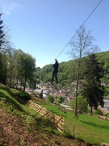 Parcours Accro'branches aux Jardins en Terrasses