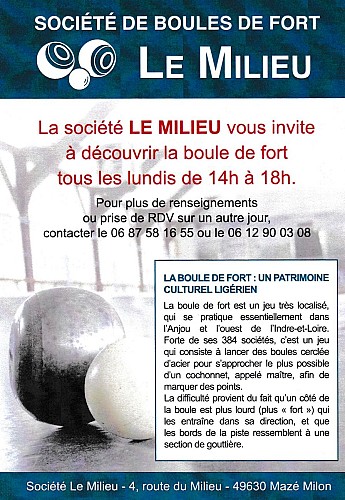 Découverte de la Boule de Fort à Mazé