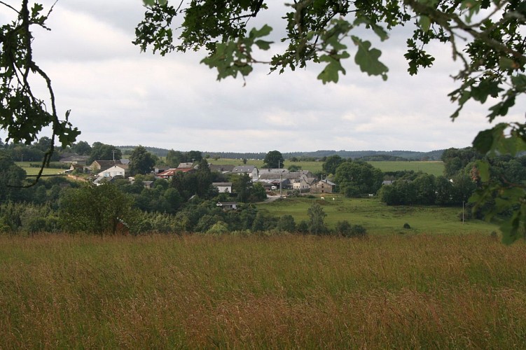 In der Nähe des Dorfes Engreux