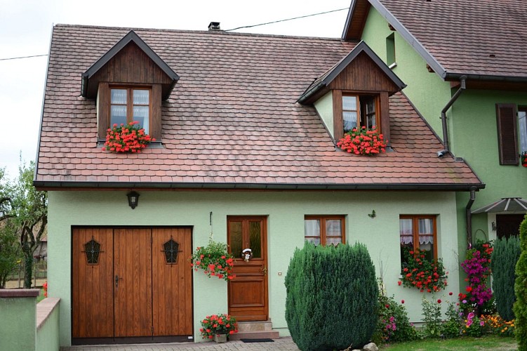 Façade de la maison