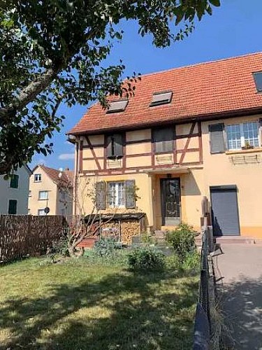 Möbliert "Serenity: Les mésanges vertes" (Gelassenheit: Die grünen Meisen)