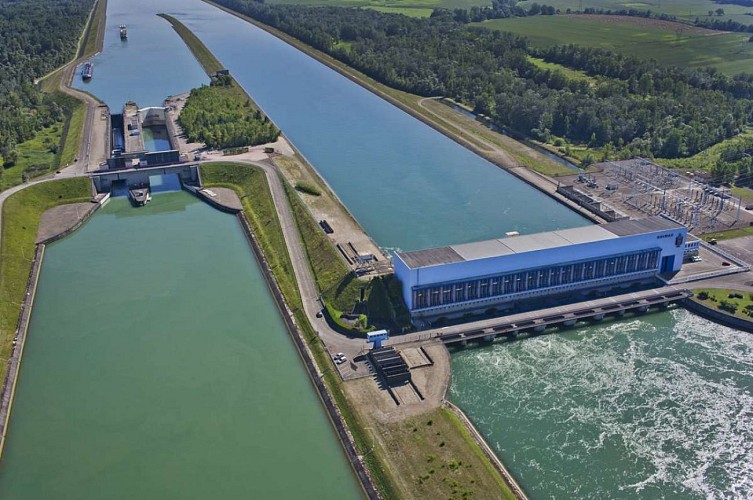 EDF - Wasserkraftwerk Rhinau