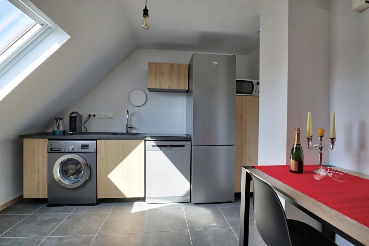 Location de vacances AB Gîte et SPA - Gîte étage