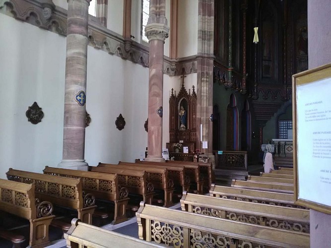 Nef de la chapelle Notre-Dame