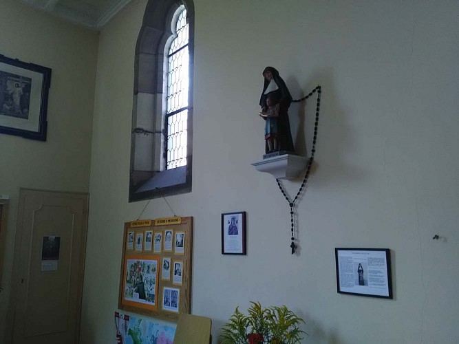 Salle d'exposition de la chapelle Notre-Dame