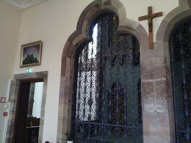 Salle d'exposition de la chapelle Notre-Dame