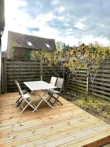 La Cassine Bis - Moulins-le-Carbonnel - terrasse