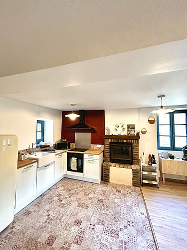 La Cassine Bis - Moulins-le-Carbonnel - cuisine