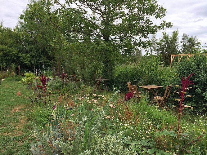 Bouche a Oreille kitchen garden