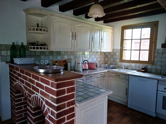 Le Clos du Savourey à Saint Aubin de Scellon_Cuisine