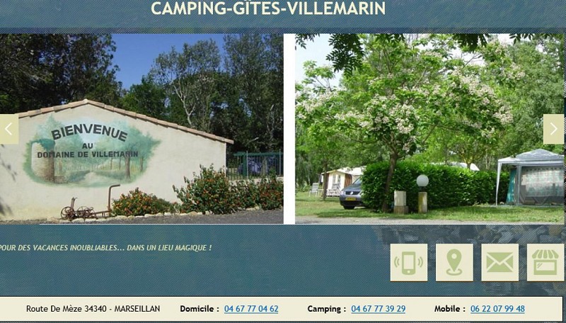 Camping - Gîtes Domaine viticole de Villemarin 