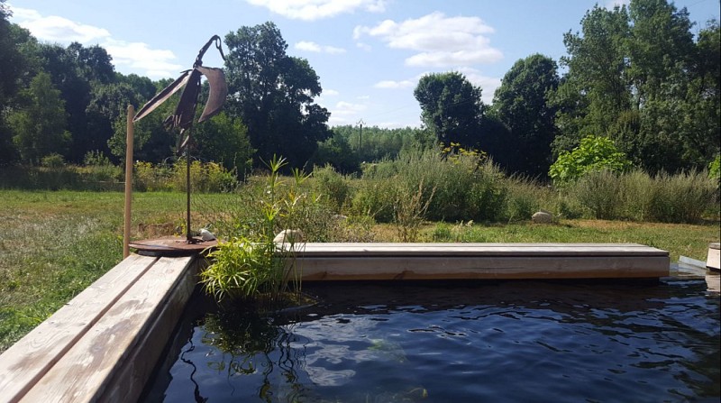 Gîte Maison Rouge - Le Coq, au Domaine de Bré à Seiches-sur-le-Loir