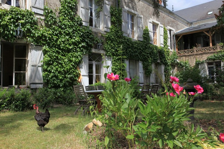 Gîte Maison Rouge - Le Coq, au Domaine de Bré à Seiches-sur-le-Loir