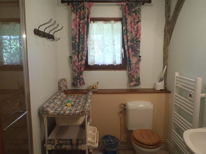 salle d'eau chambre fecamp bienvenue BB