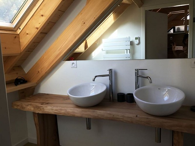 Gîte La Cabane_SDB-AuDes