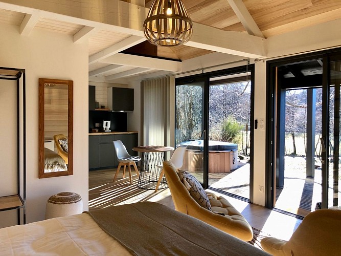 Ecrin d'Auvergne, Lodges & Private Spa